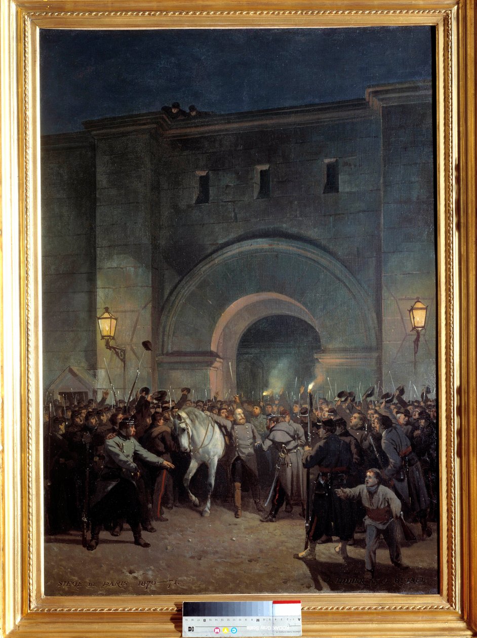 Mazasin vankien vapauttaminen 21. tammikuuta 1871 Mazas oli vankila lähellä Lyonia. Jules Didier
