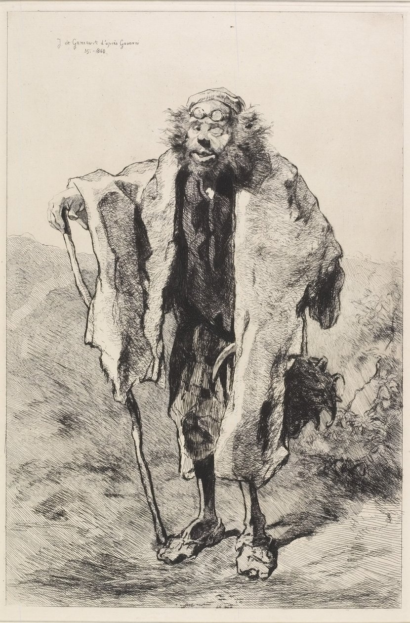 Thomas Vireloque, 1860 tekijältä Jules de Goncourt