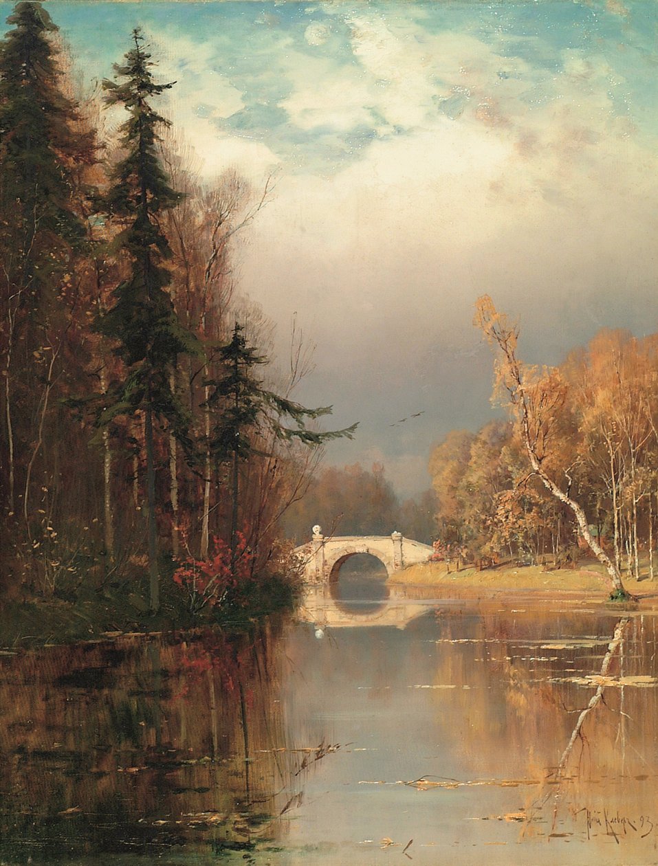 Puisto syksyllä 1893 tekijältä Juli Julievich Klever