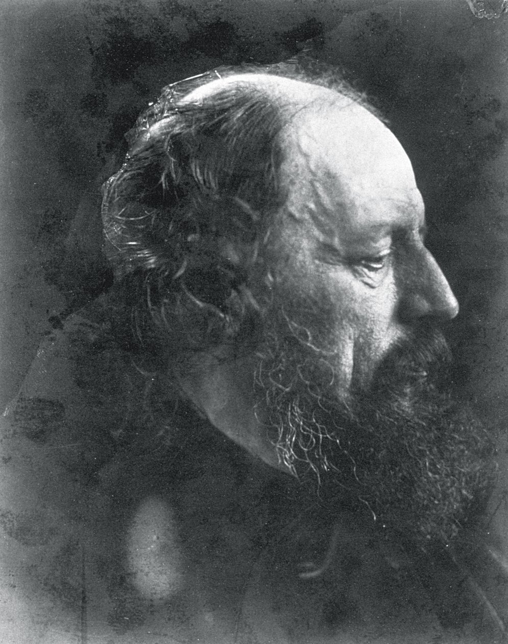 Alfred, Lord Tennyson, n. 1868 (albumiprintti) tekijältä Julia Margaret Cameron