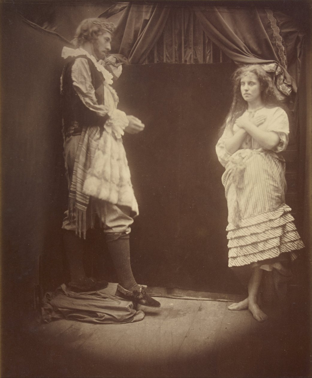 Kuningas Cophetua ja kerjäläinen tekijältä Julia Margaret Cameron