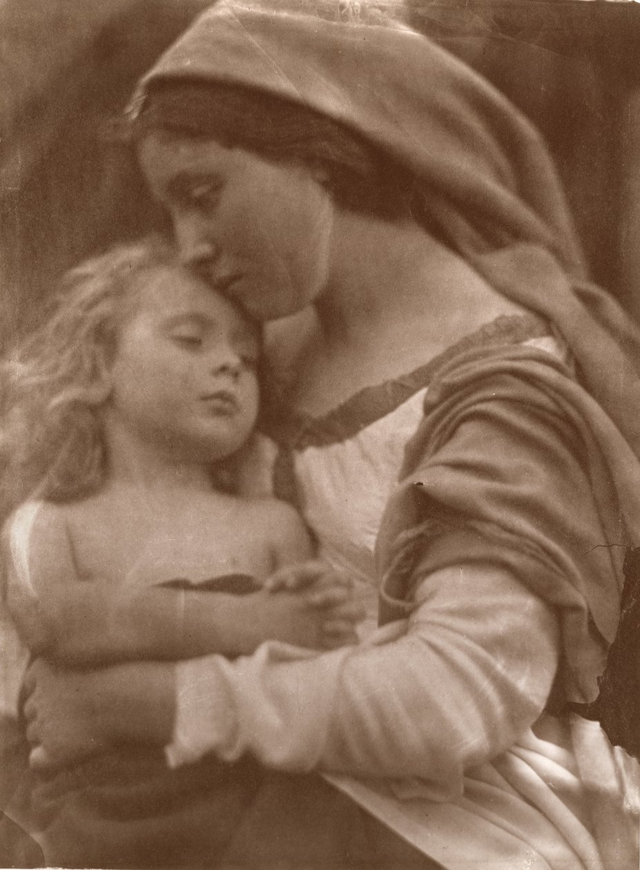 Muotokuva äidistä ja lapsesta tekijältä Julia Margaret Cameron