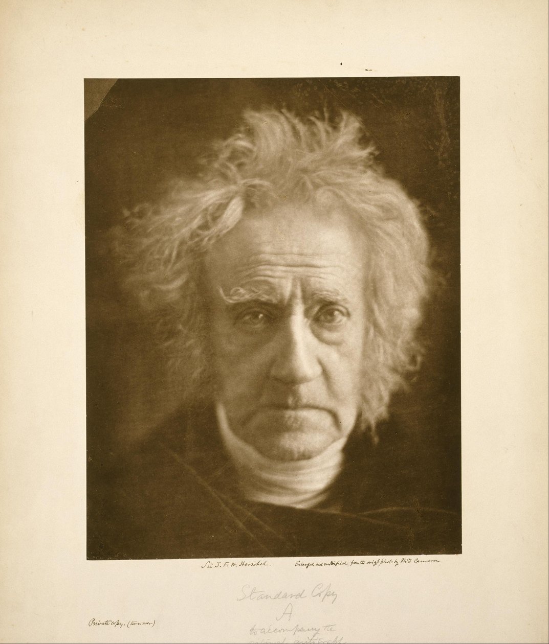 Sir John Frederick William Herschel tekijältä Julia Margaret Cameron