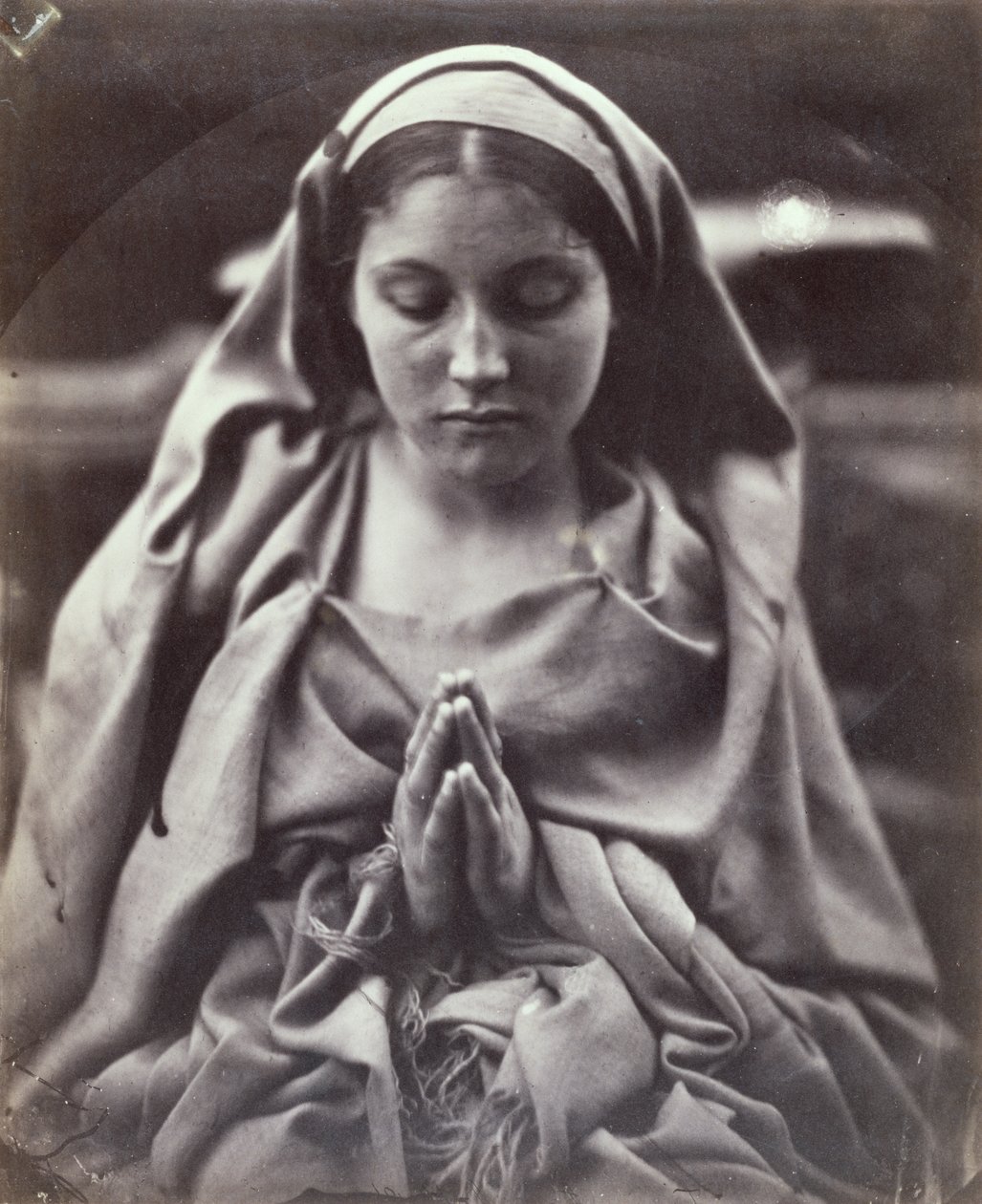 St. Agnes (albumiprintti) tekijältä Julia Margaret Cameron