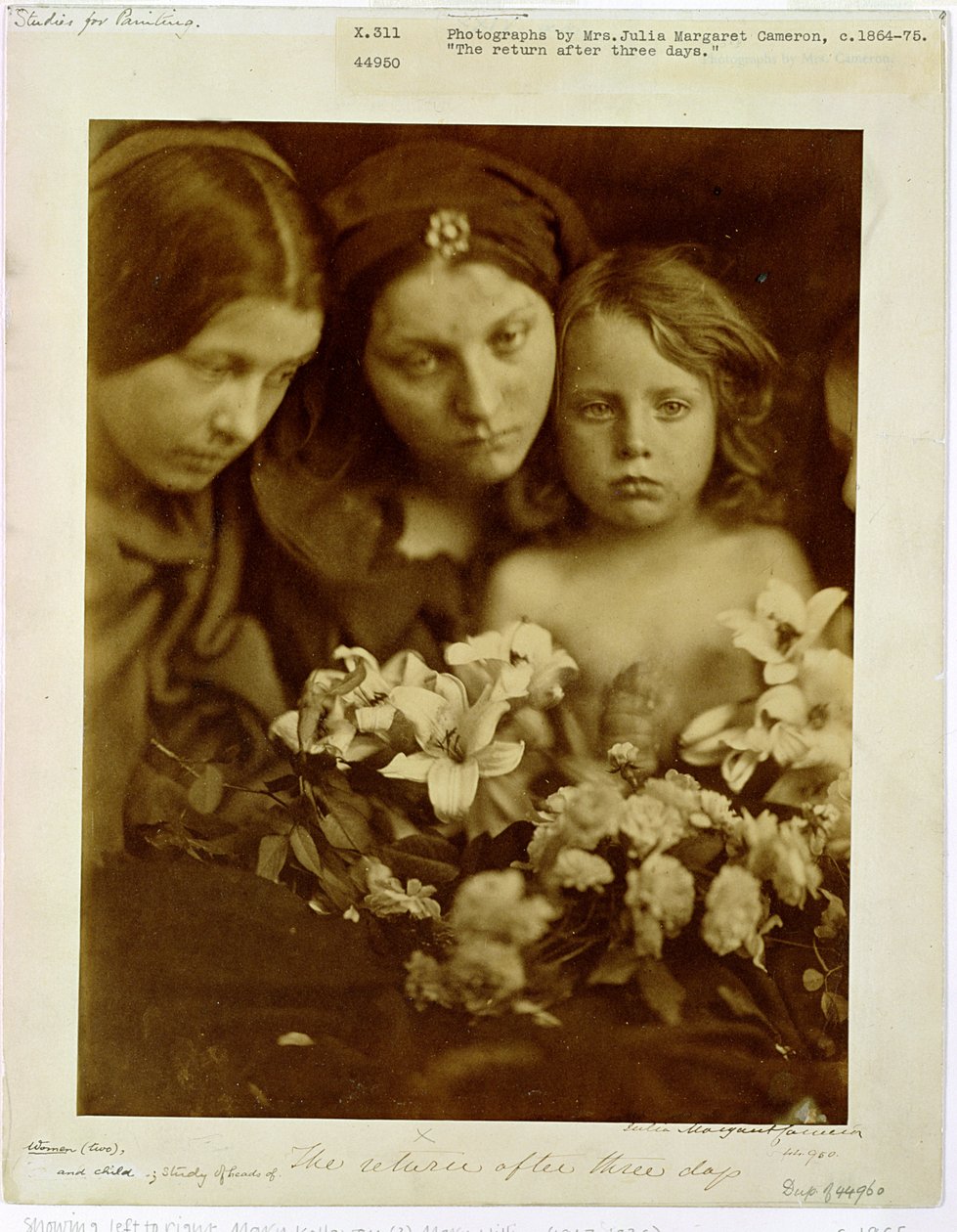 Paluu kolmen päivän jälkeen, noin 1865 tekijältä Julia Margaret Cameron