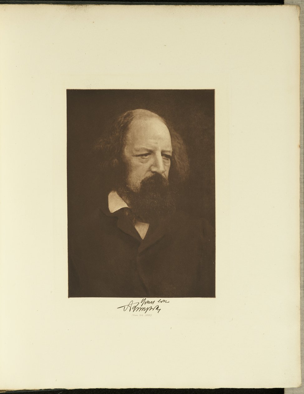 Alfred, Lordi Tennyson, 1866 tekijältä Julia Margaret Cameron