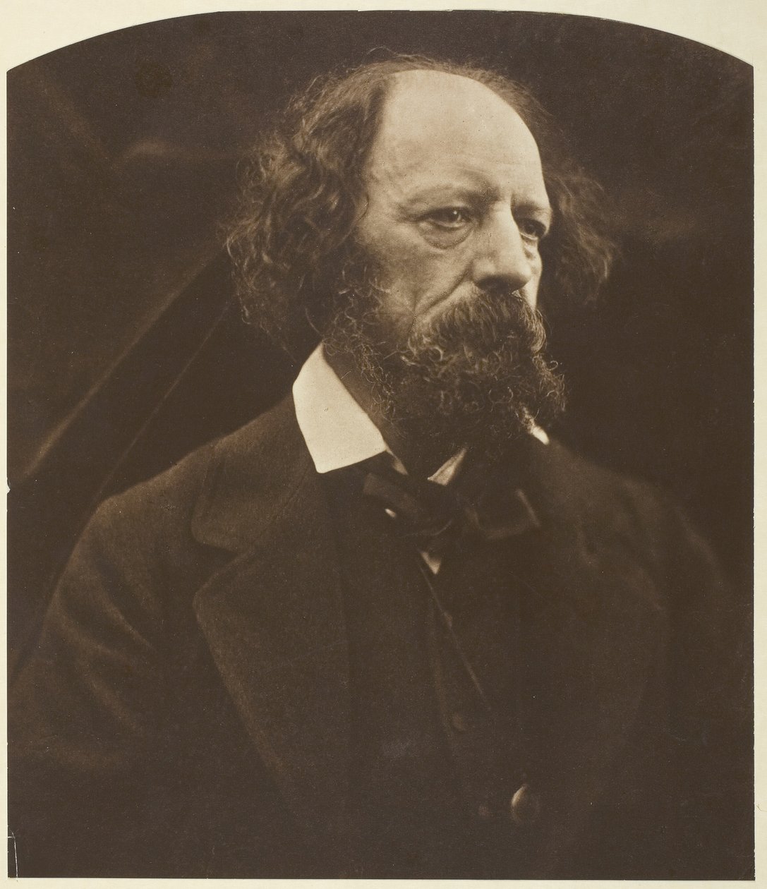 Alfred, Lord Tennyson, 1869, painettu 1875. tekijältä Julia Margaret Cameron