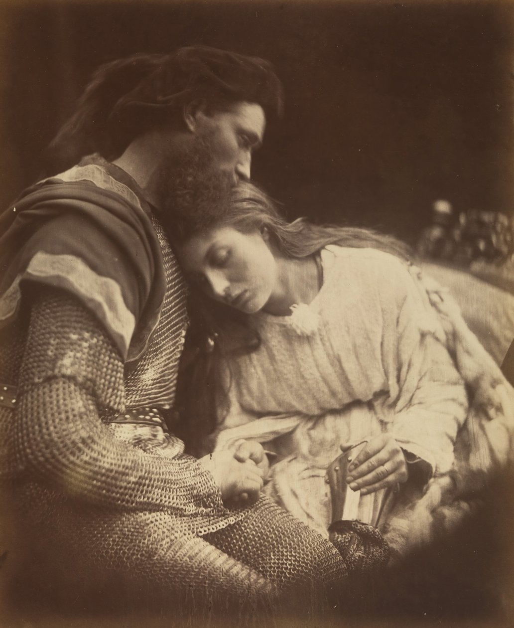 Alfred Tennysonin kuninkaan idyllit ja muut runot, 1874. tekijältä Julia Margaret Cameron