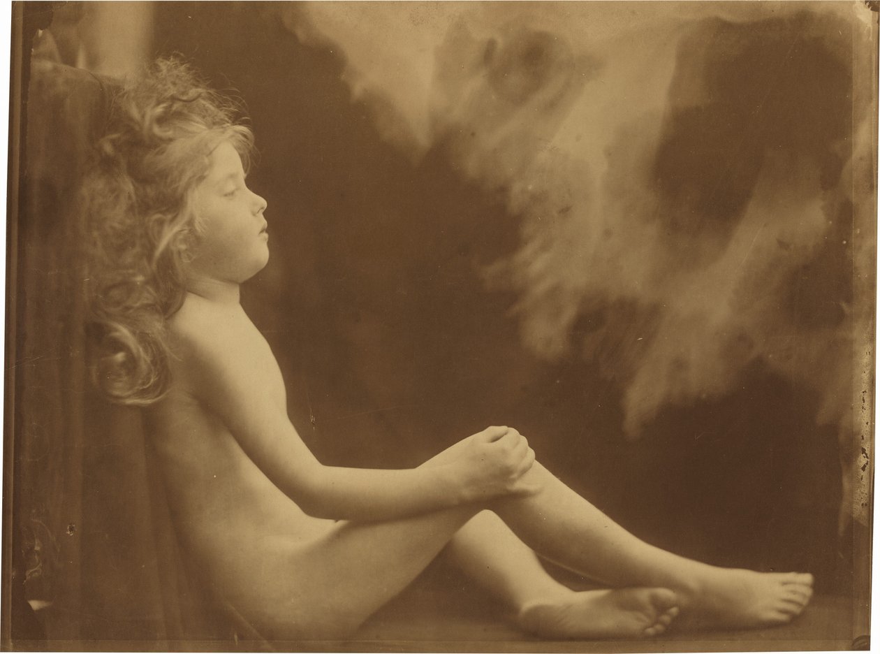 Enkeli ilman siivejäsi, 1873. tekijältä Julia Margaret Cameron