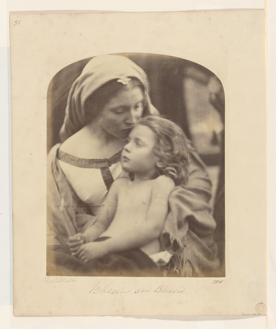 Siunaus ja siunattu tekijältä Julia Margaret Cameron