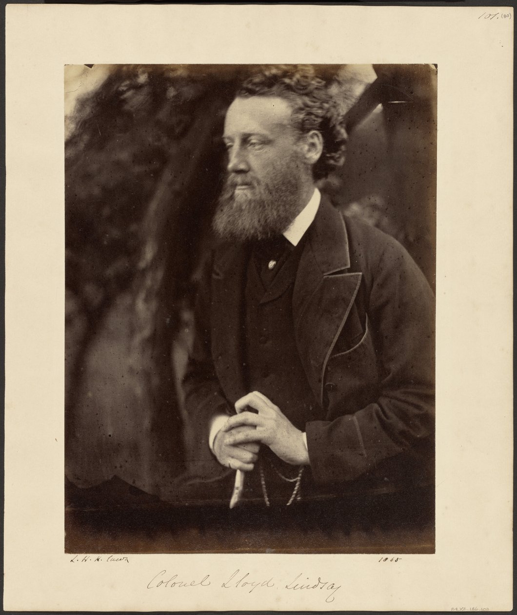 Eversti Lloyd Lindsay tekijältä Julia Margaret Cameron