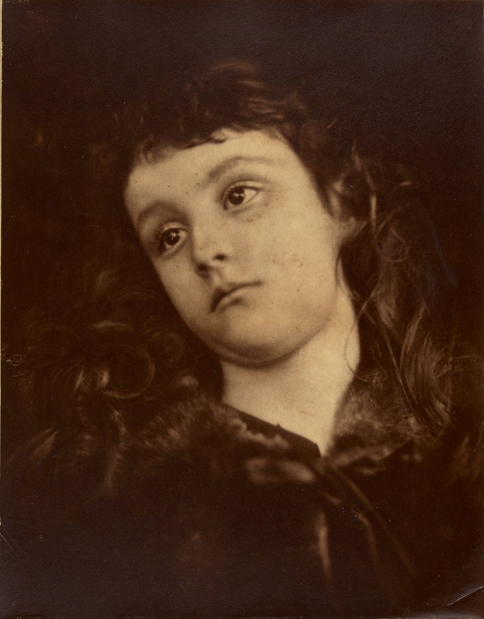Hardinge-serkun "Gleaner", Rachel Gurney, - tekijältä Julia Margaret Cameron