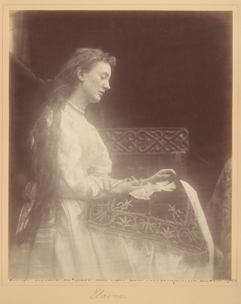 Elaine tekijältä Julia Margaret Cameron