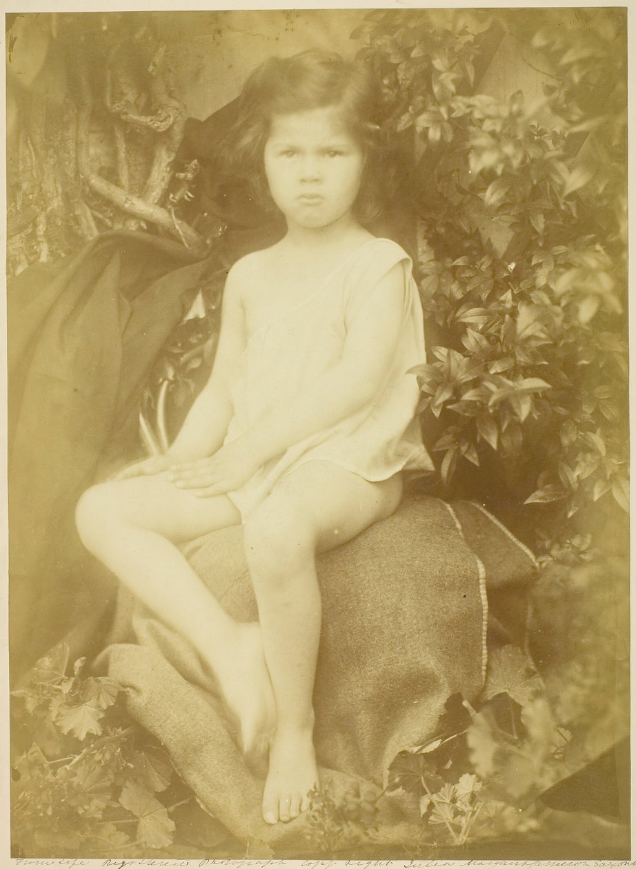 George Duckworth Study for the Infant Saint John, 1872. tekijältä Julia Margaret Cameron