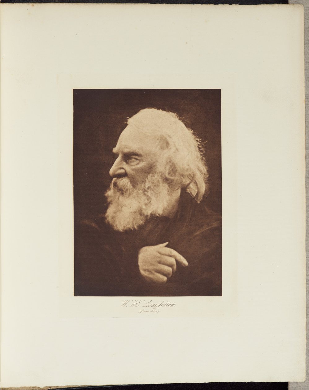 H. W. Longfellow tekijältä Julia Margaret Cameron