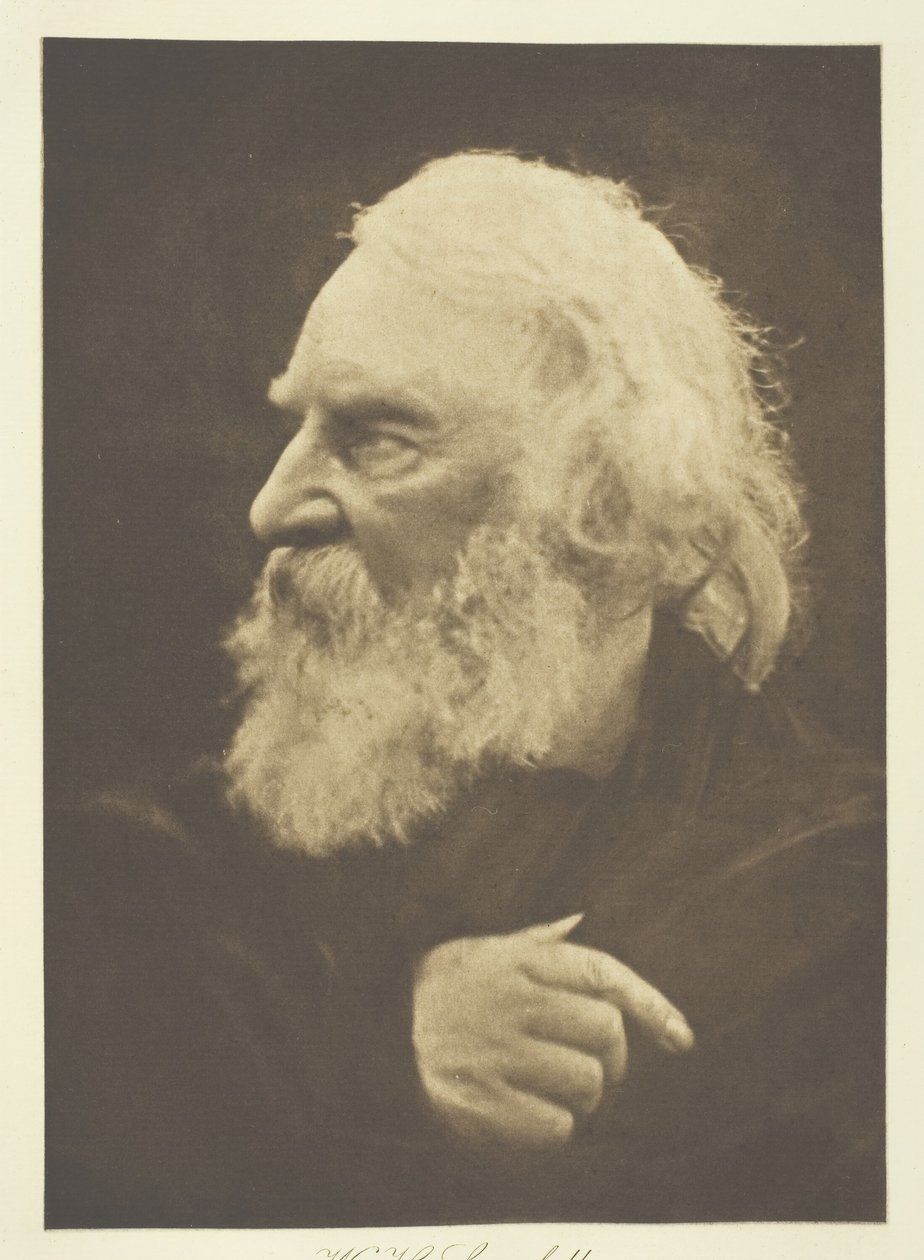 H. W. Longfellow, 1868, painettu n. 1893. tekijältä Julia Margaret Cameron