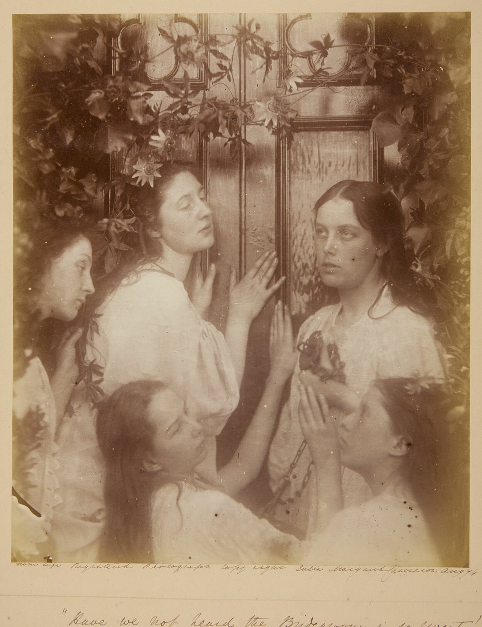 Emmekö ole kuulleet, että sulhanen on niin suloinen... tekijältä Julia Margaret Cameron