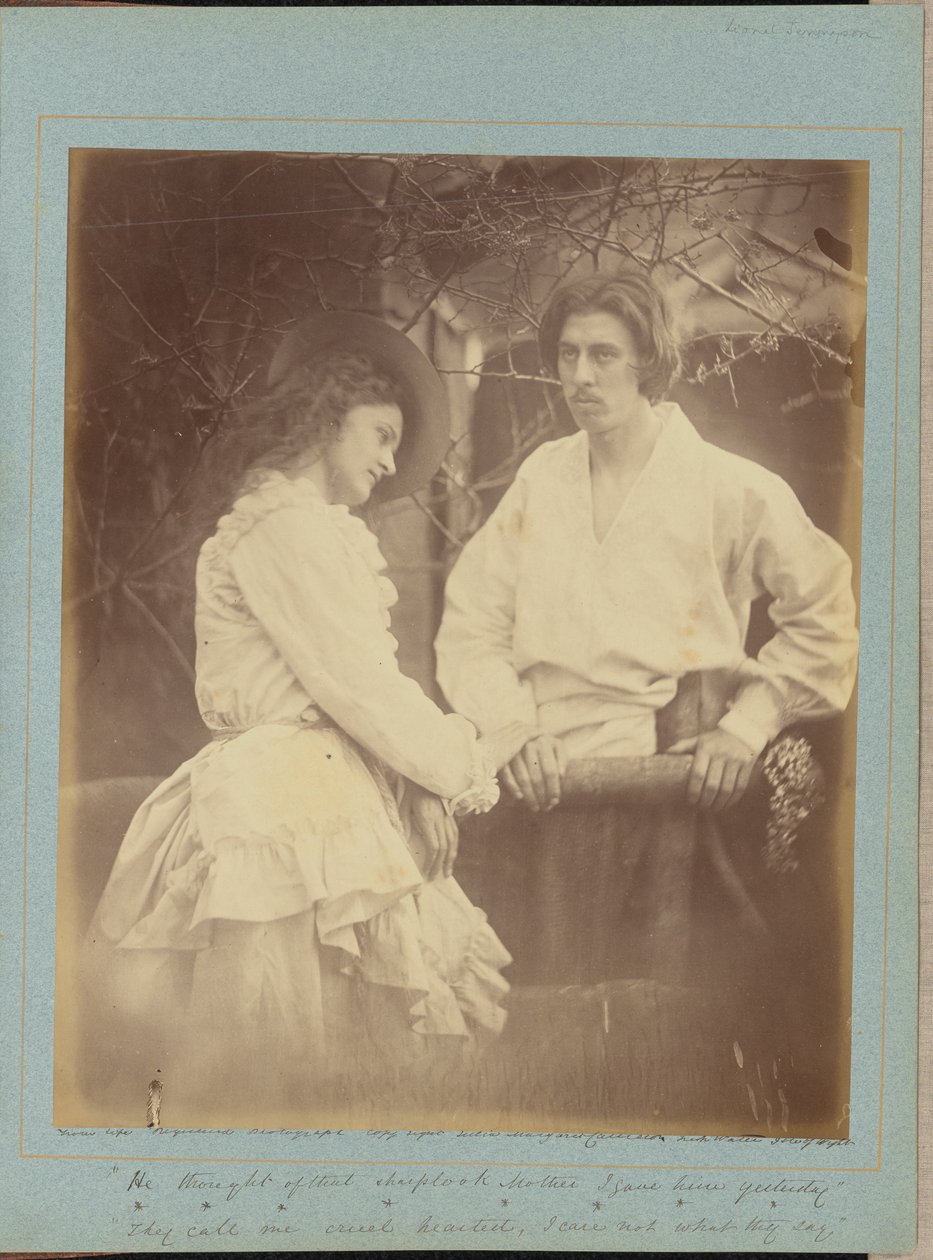 "Hän ajatteli sitä terävää katsetta, äiti, jonka loin häneen eilen" tekijältä Julia Margaret Cameron