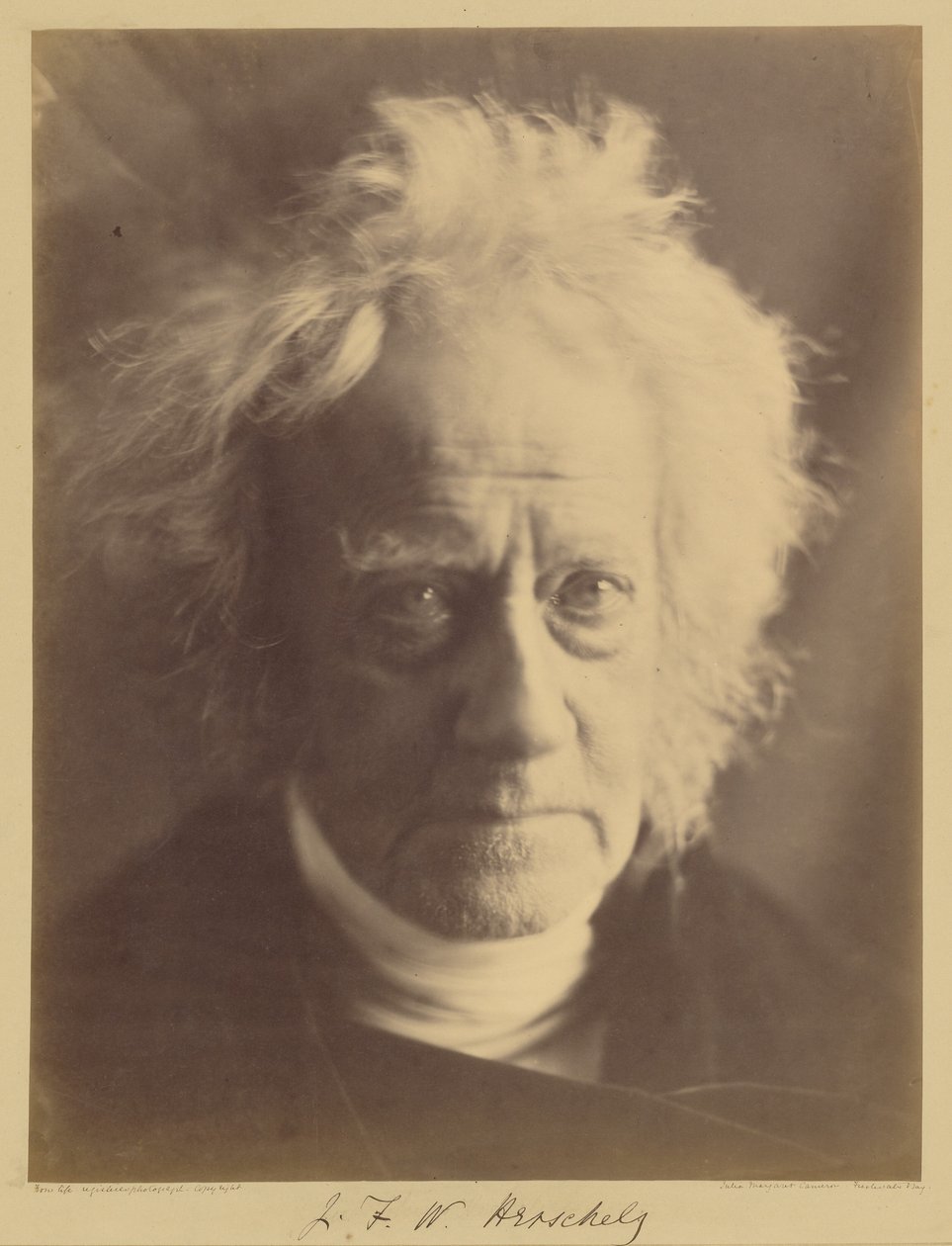 J.F.W. Herschel tekijältä Julia Margaret Cameron