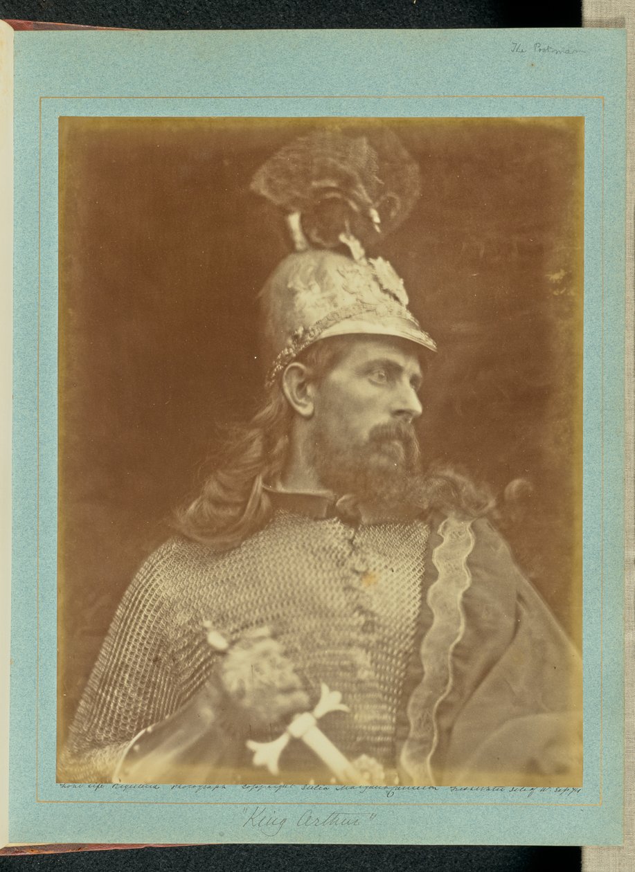 "Kuningas Arthur" tekijältä Julia Margaret Cameron