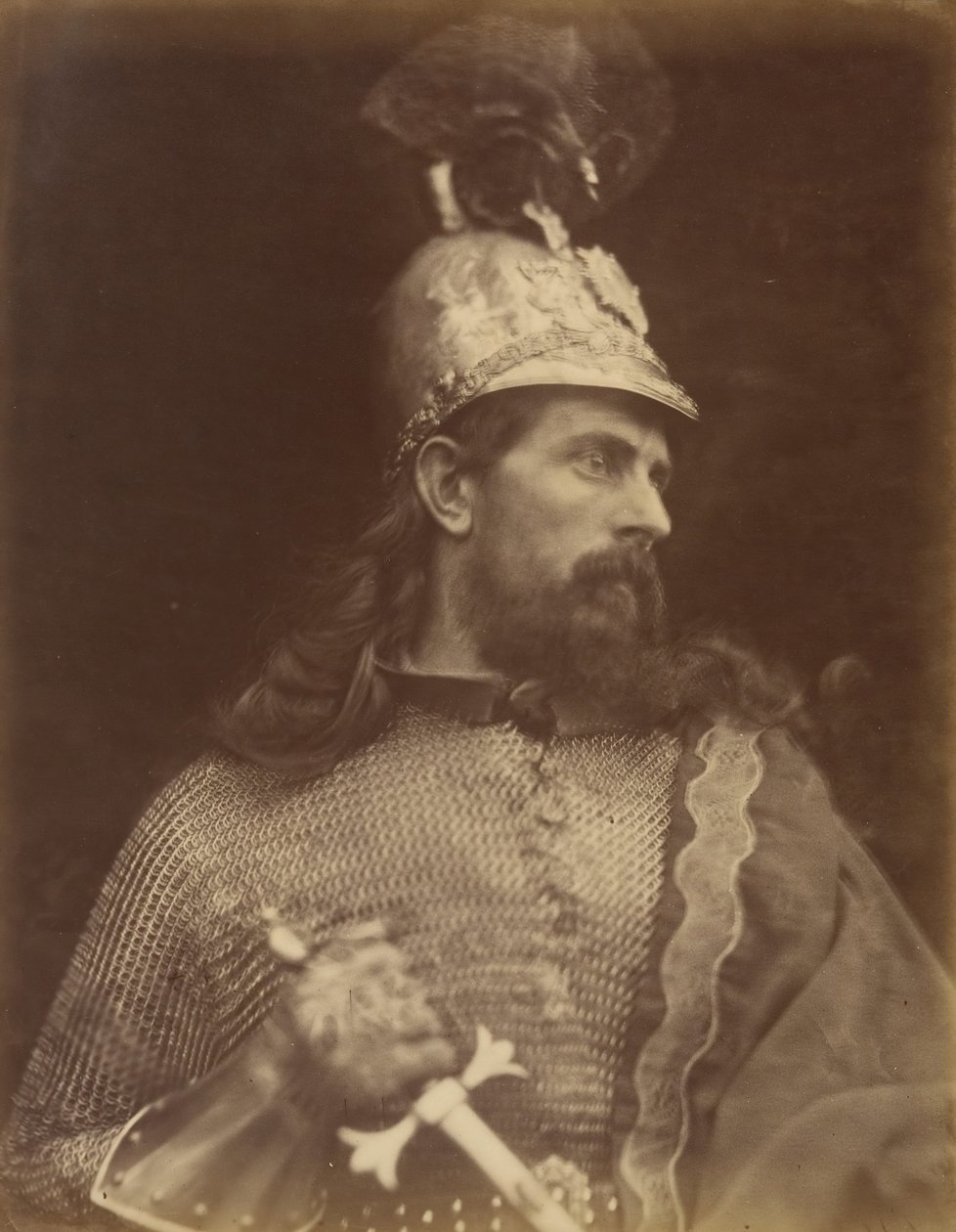 Kuningas Arthur, syyskuu 1874. tekijältä Julia Margaret Cameron