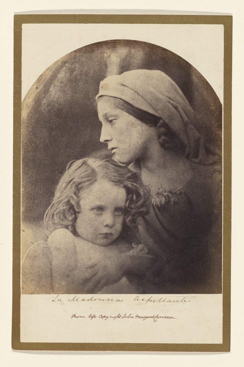 Odottava Neitsyt Maria tekijältä Julia Margaret Cameron
