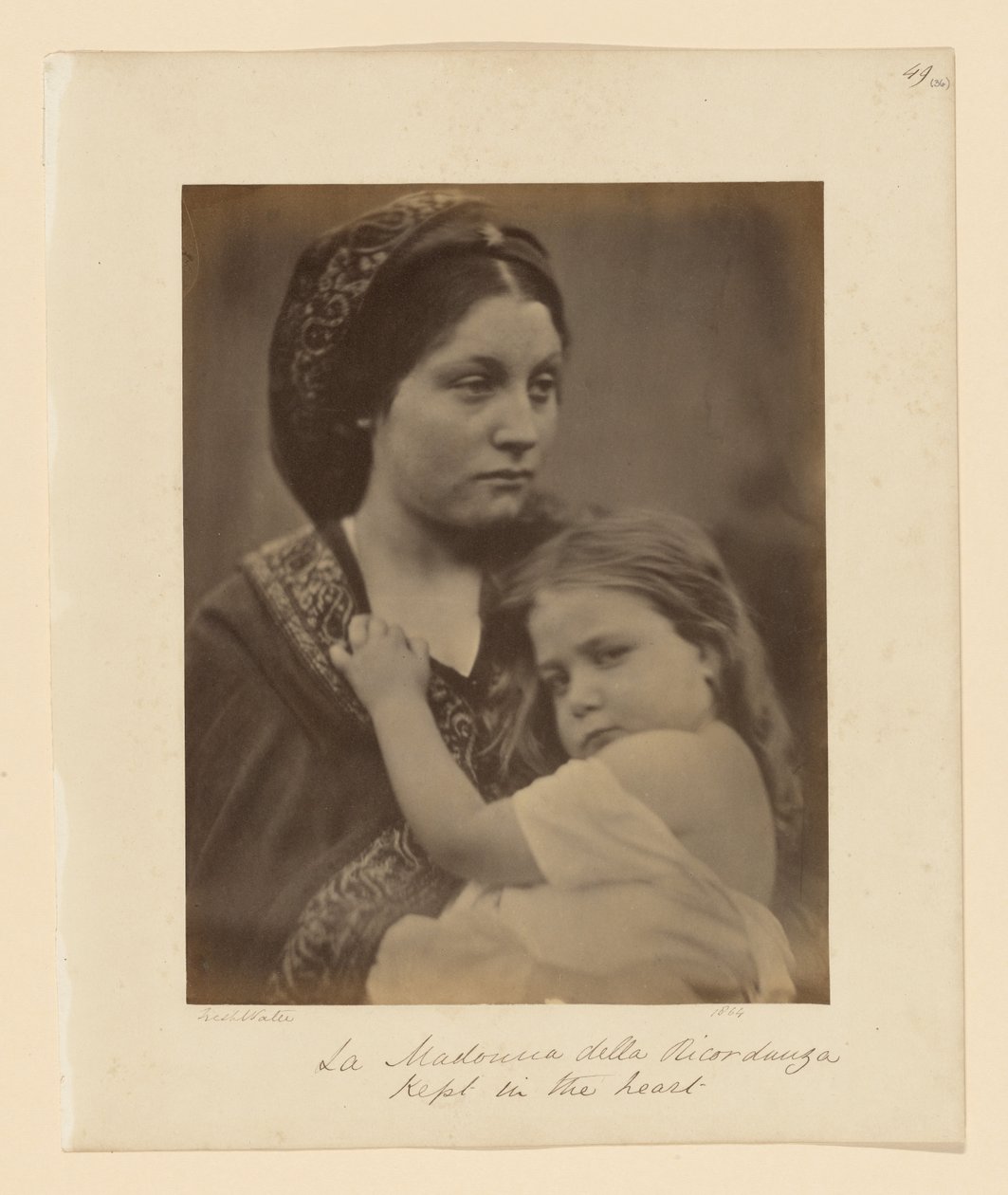 Muistojen Neitsyt Maria tekijältä Julia Margaret Cameron