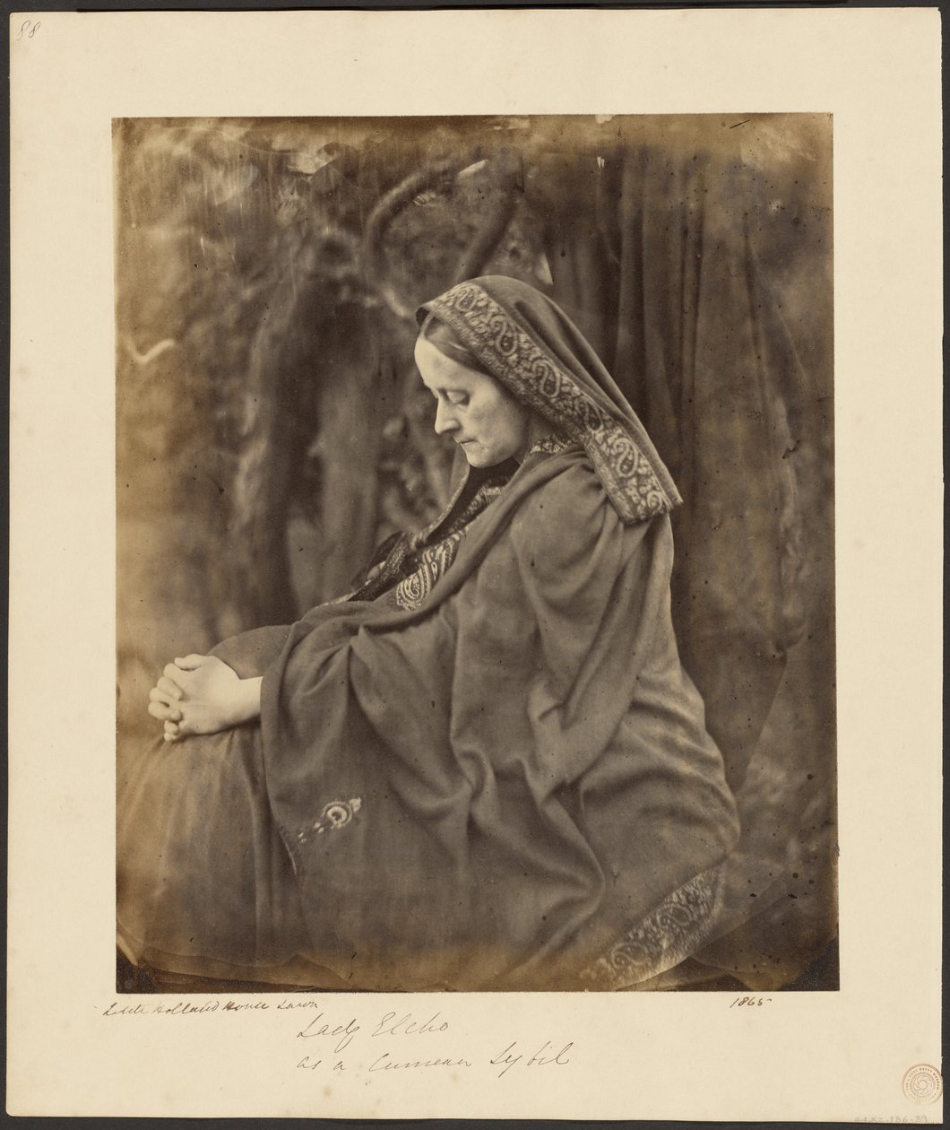 Lady Elcho Cumean Sybilinä tekijältä Julia Margaret Cameron