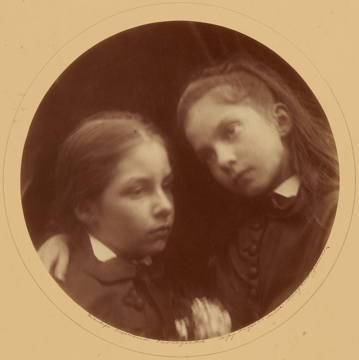 [Margaret ja Adeline Norman] tekijältä Julia Margaret Cameron