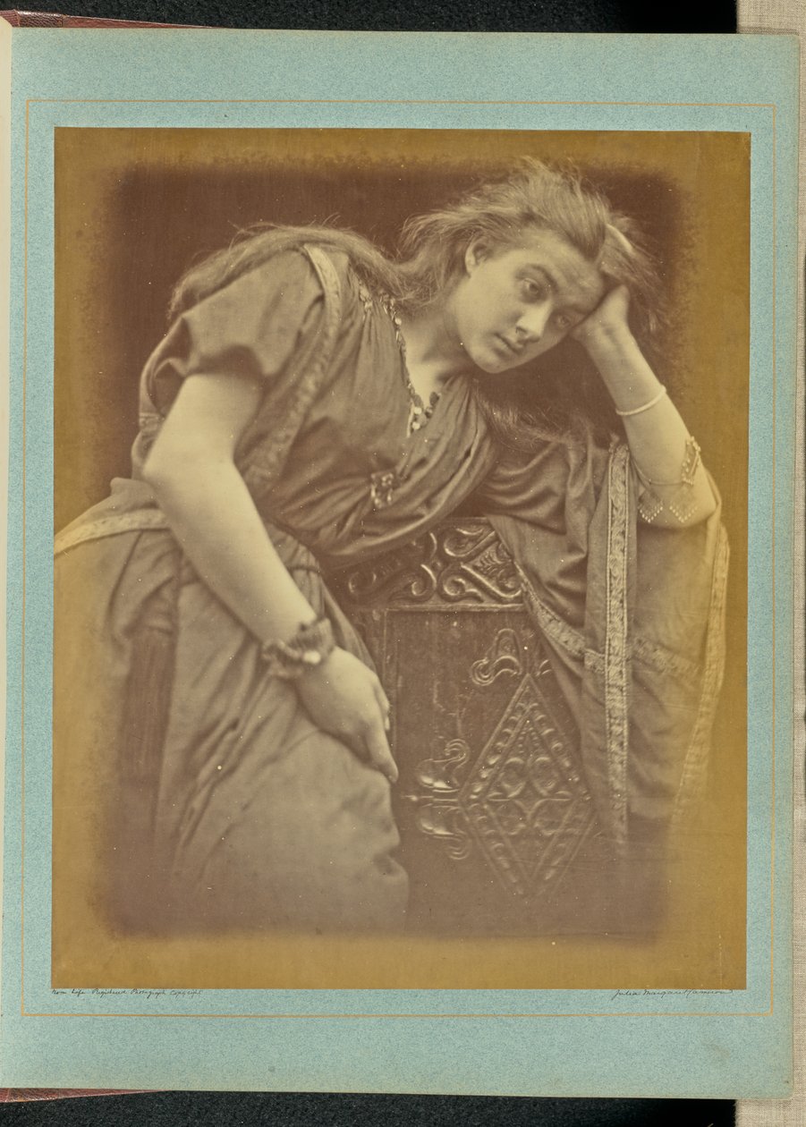 "Mariana - Hän sanoi, että olen kauhuissani kauhuissani, että olisinpa kuollut " tekijältä Julia Margaret Cameron