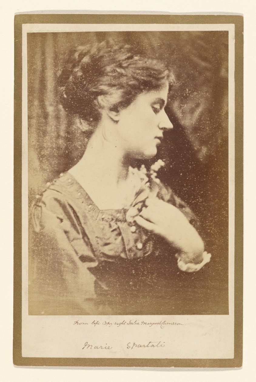 Marie Spartali tekijältä Julia Margaret Cameron
