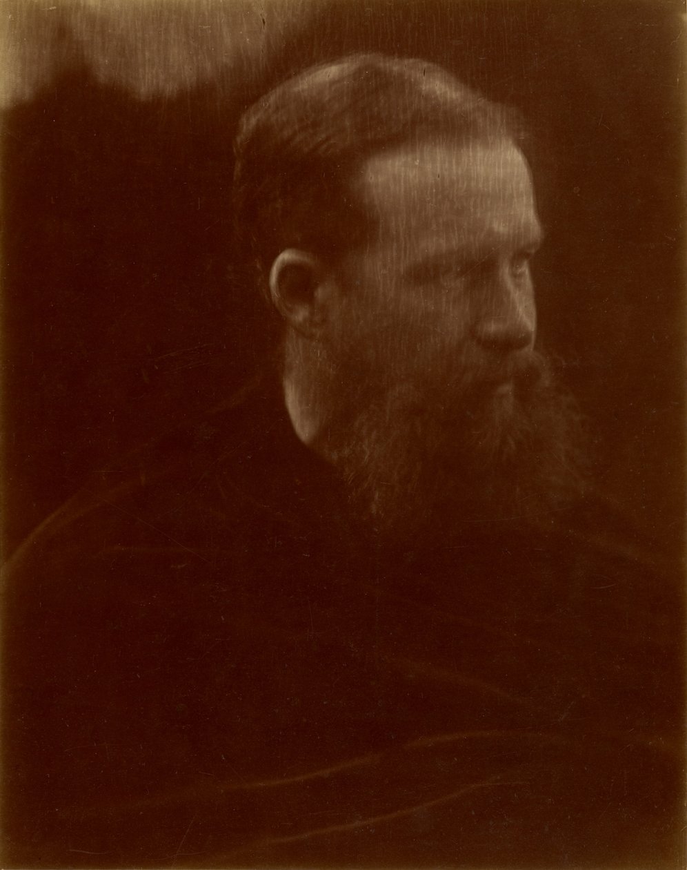 [Muotokuva parrakkaasta miehestä] tekijältä Julia Margaret Cameron