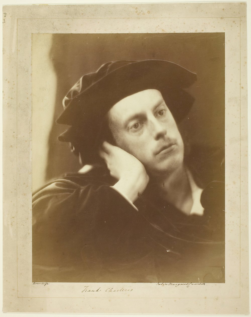 Muotokuva kunnia. Frank Charteris, 1867. tekijältä Julia Margaret Cameron