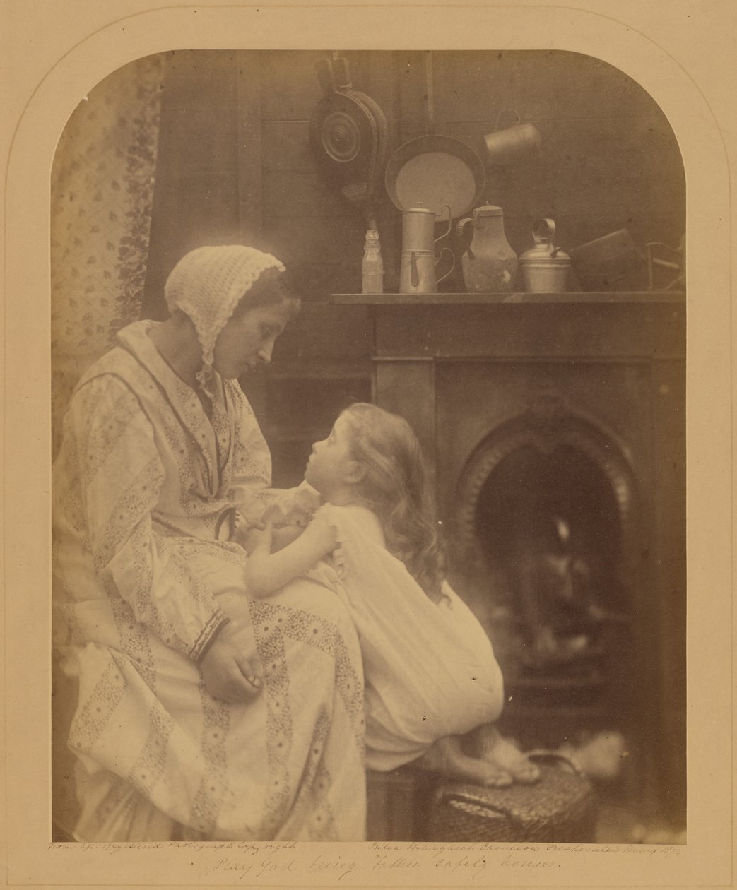 Tuokoon Jumala isän turvallisesti kotiin tekijältä Julia Margaret Cameron