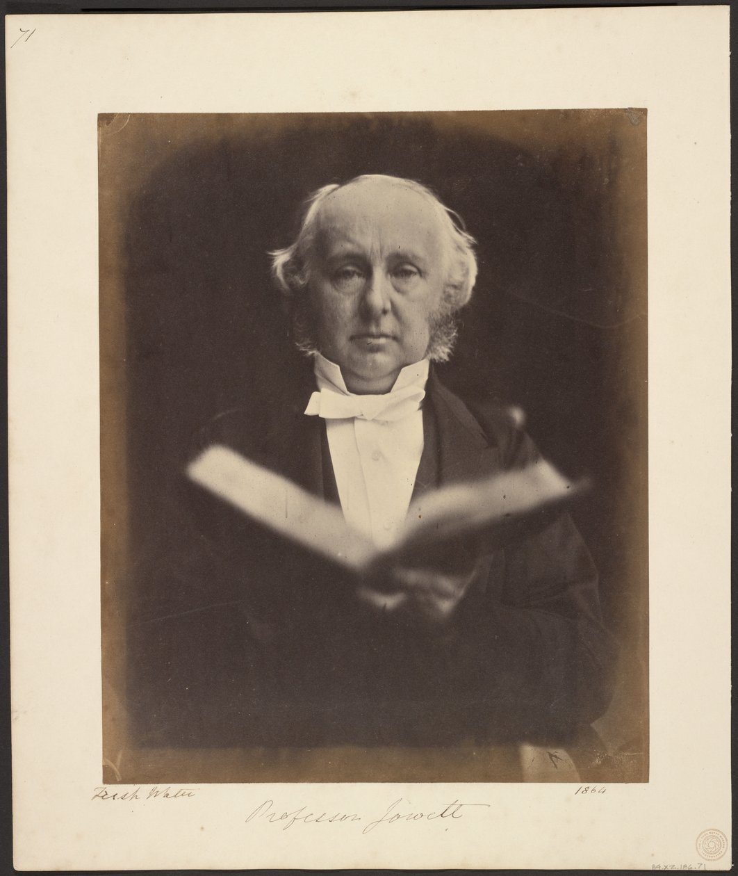 Professori [Benjamin] Jowett tekijältä Julia Margaret Cameron