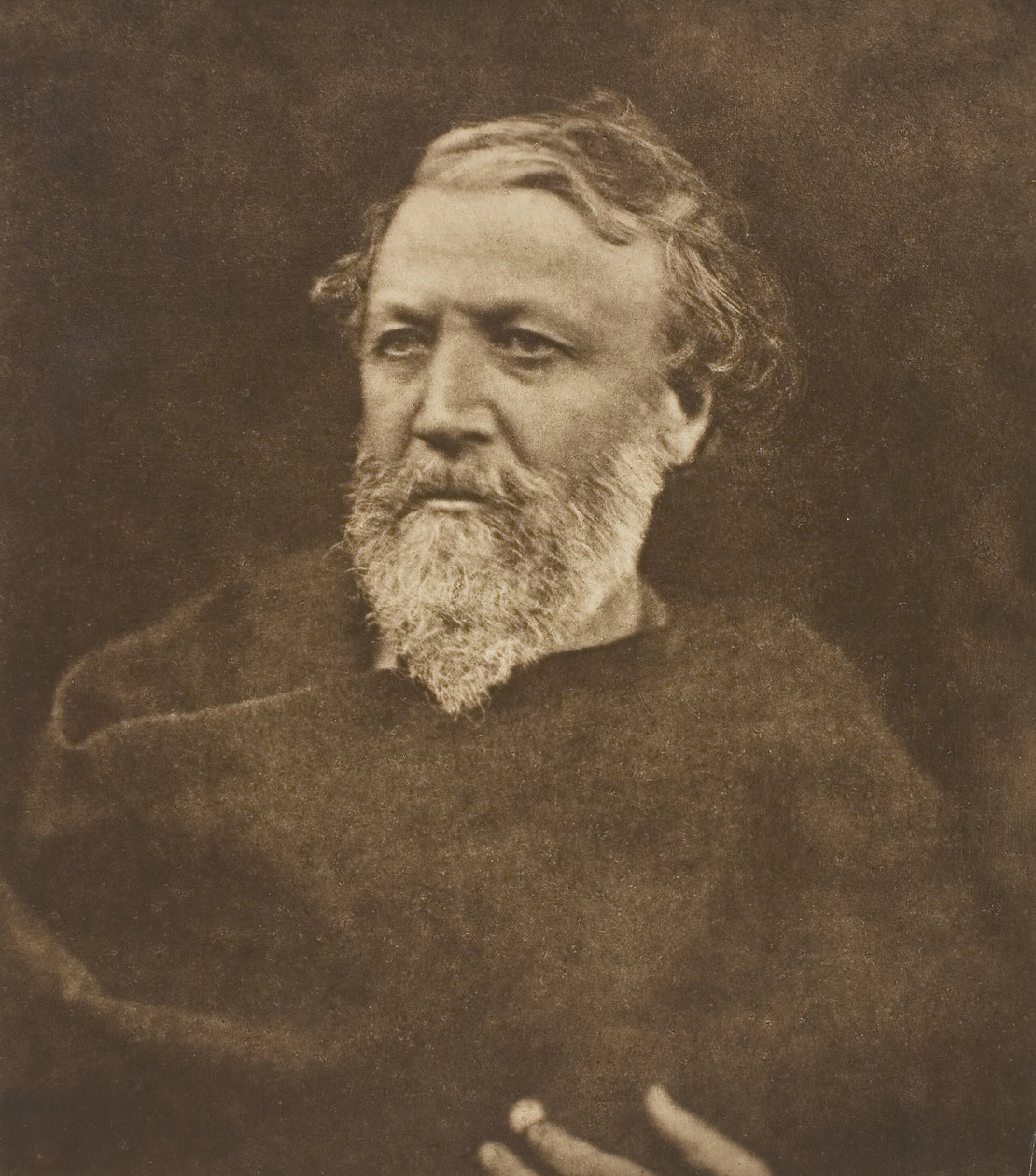 Robert Browning, 1865, painettu 1875. tekijältä Julia Margaret Cameron