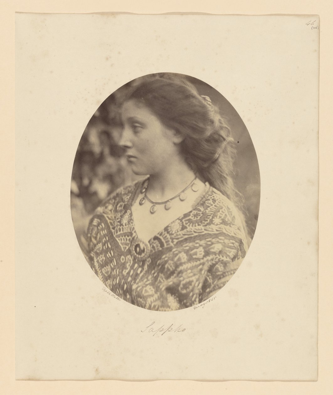 Sapfo tekijältä Julia Margaret Cameron