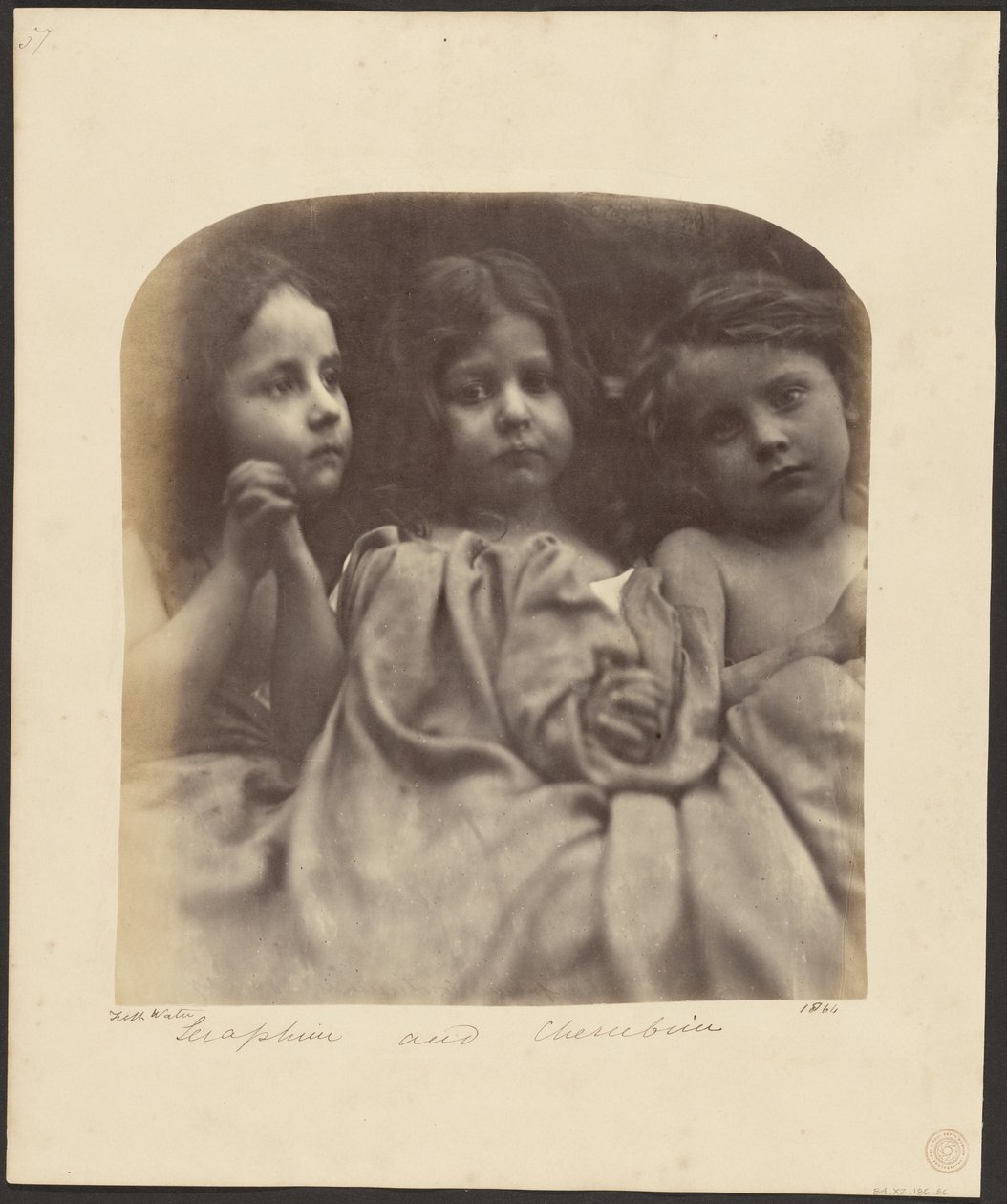 Serafit ja kerubit tekijältä Julia Margaret Cameron