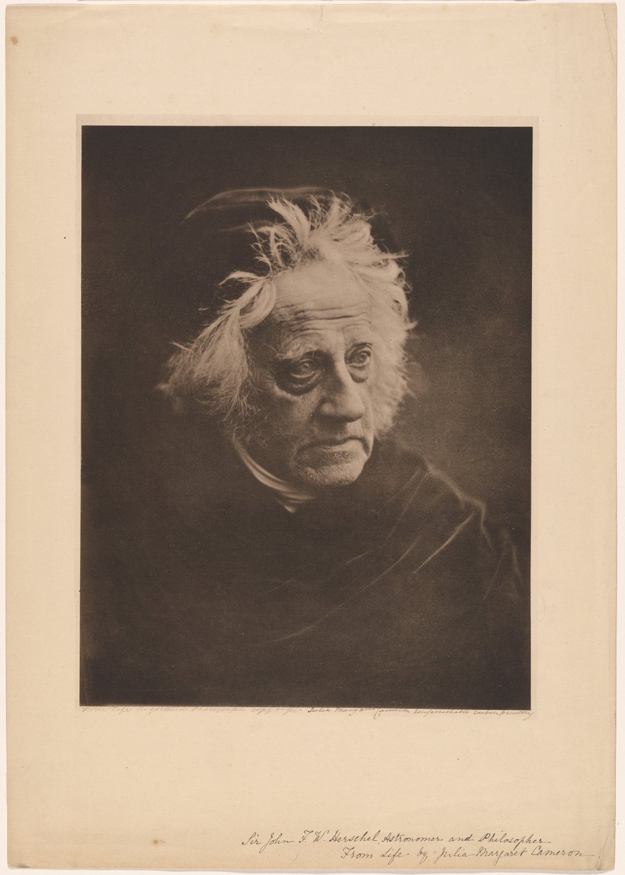 Sir John F.W. Herschel tekijältä Julia Margaret Cameron