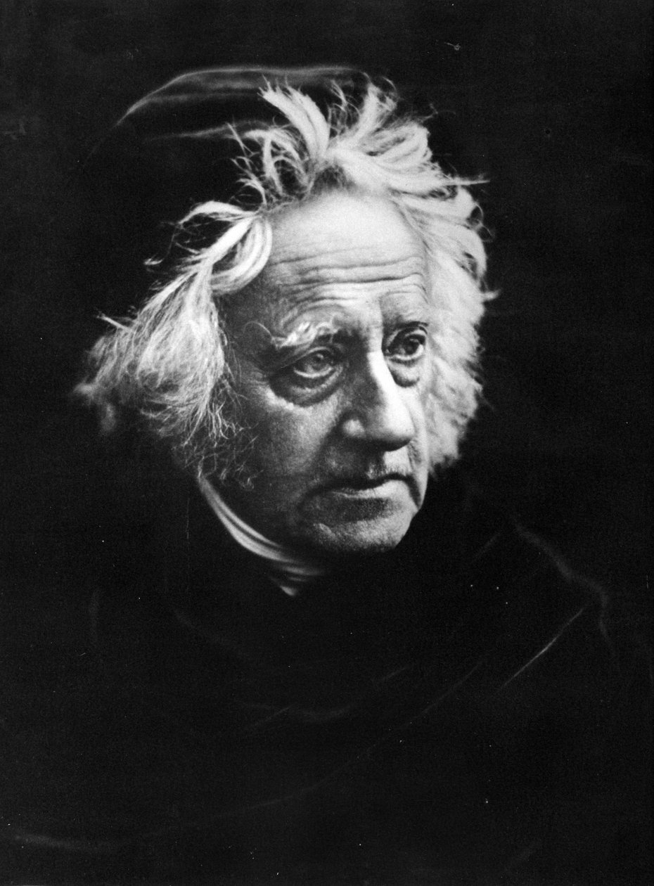 Sir John Frederick William Herschel, 1867 (albumiprintti) tekijältä Julia Margaret Cameron