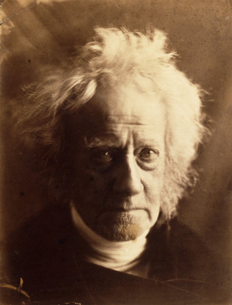 Sir John Frederick William Herschel, 1867 tekijältä Julia Margaret Cameron