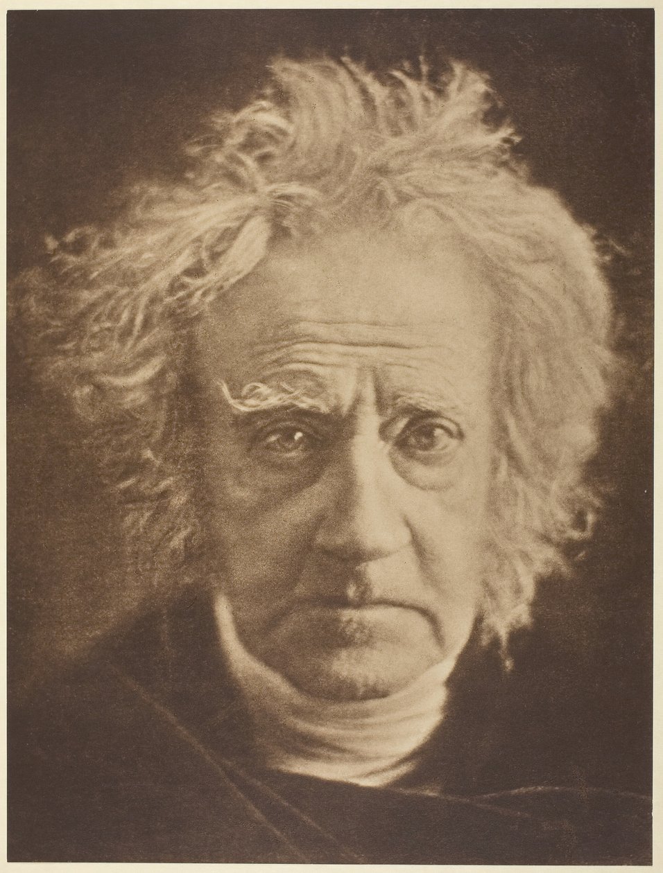 Sir John Herschel, 1867, painettu 1875. tekijältä Julia Margaret Cameron