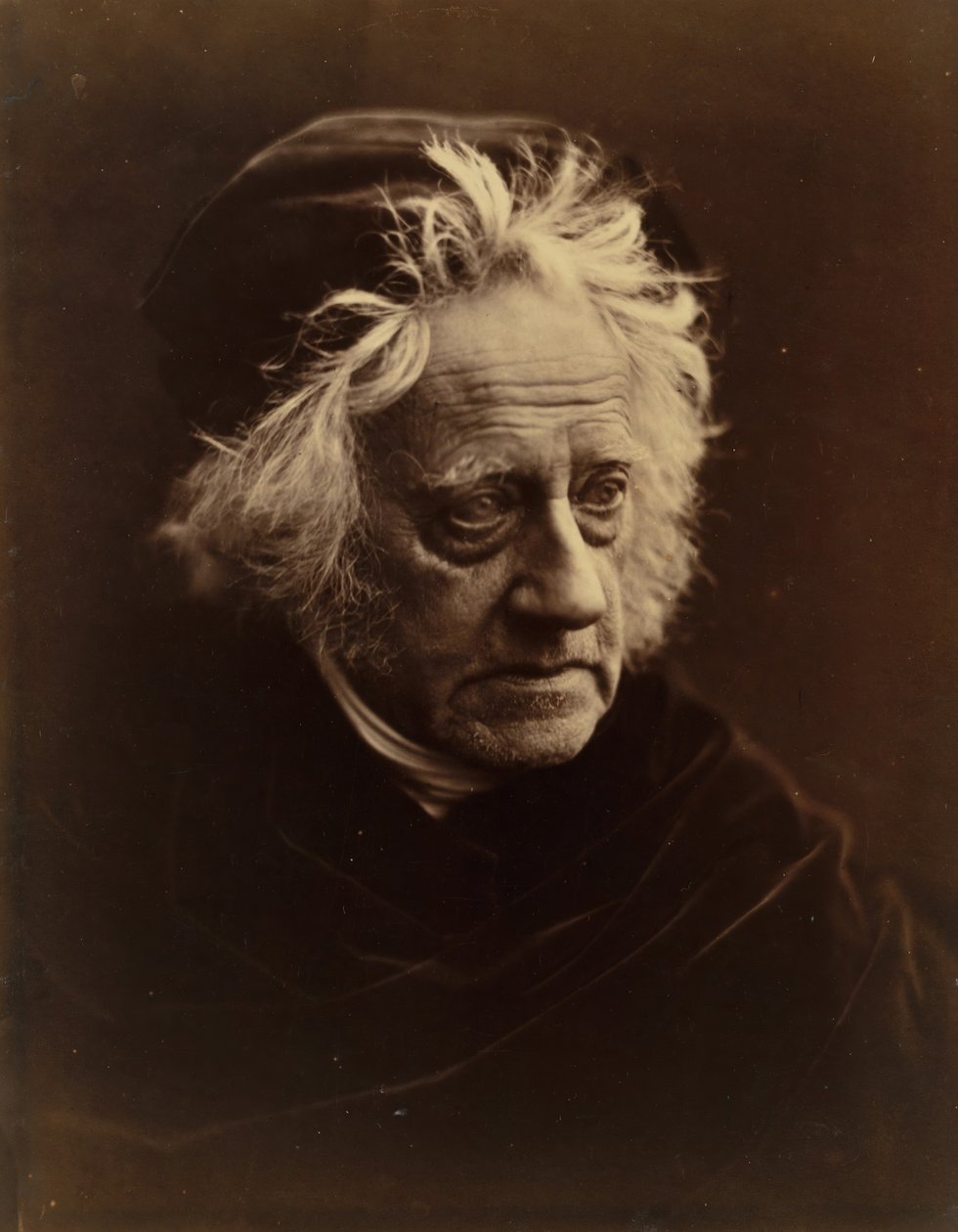 Sir John Herschel, huhtikuu 1867. tekijältä Julia Margaret Cameron