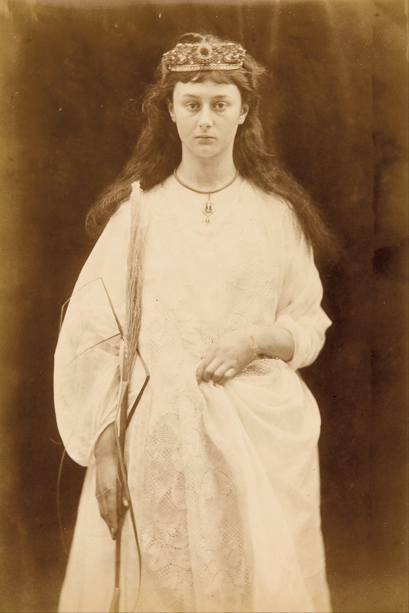 St Agnes (Alice Liddell) tekijältä Julia Margaret Cameron