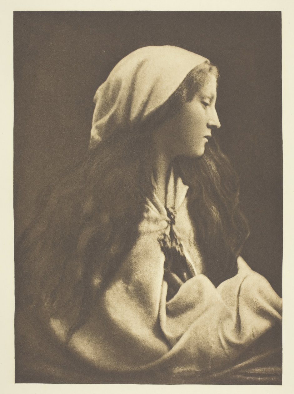 Päivän unelma, 1869, painettu lokakuussa 1890. tekijältä Julia Margaret Cameron