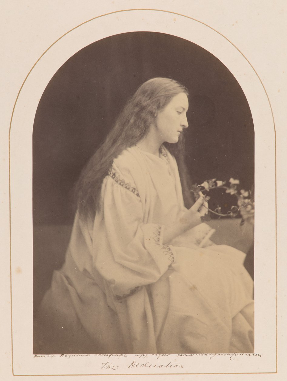 Omistuskirjoitus (Hattie Campbell) tekijältä Julia Margaret Cameron