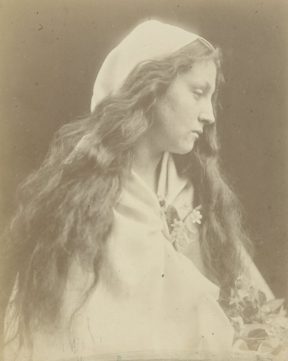 ”Järven neito” Mary Ann Hillier tekijältä Julia Margaret Cameron