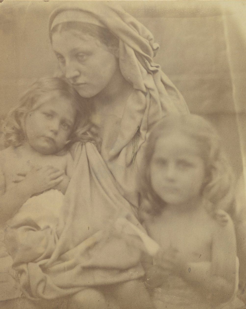 Mietteliäs Madonna, 1864. tekijältä Julia Margaret Cameron