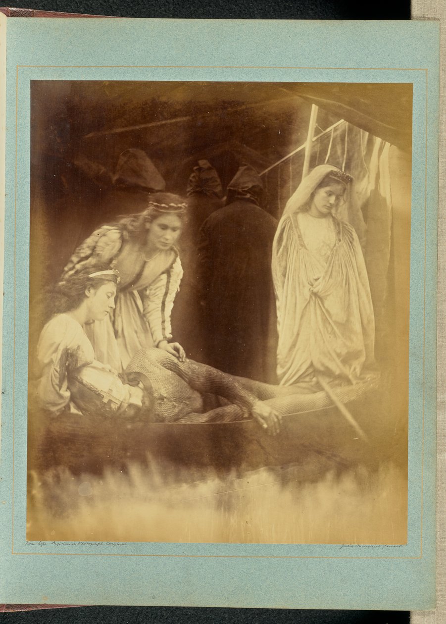["Arthurin kuolema"] tekijältä Julia Margaret Cameron