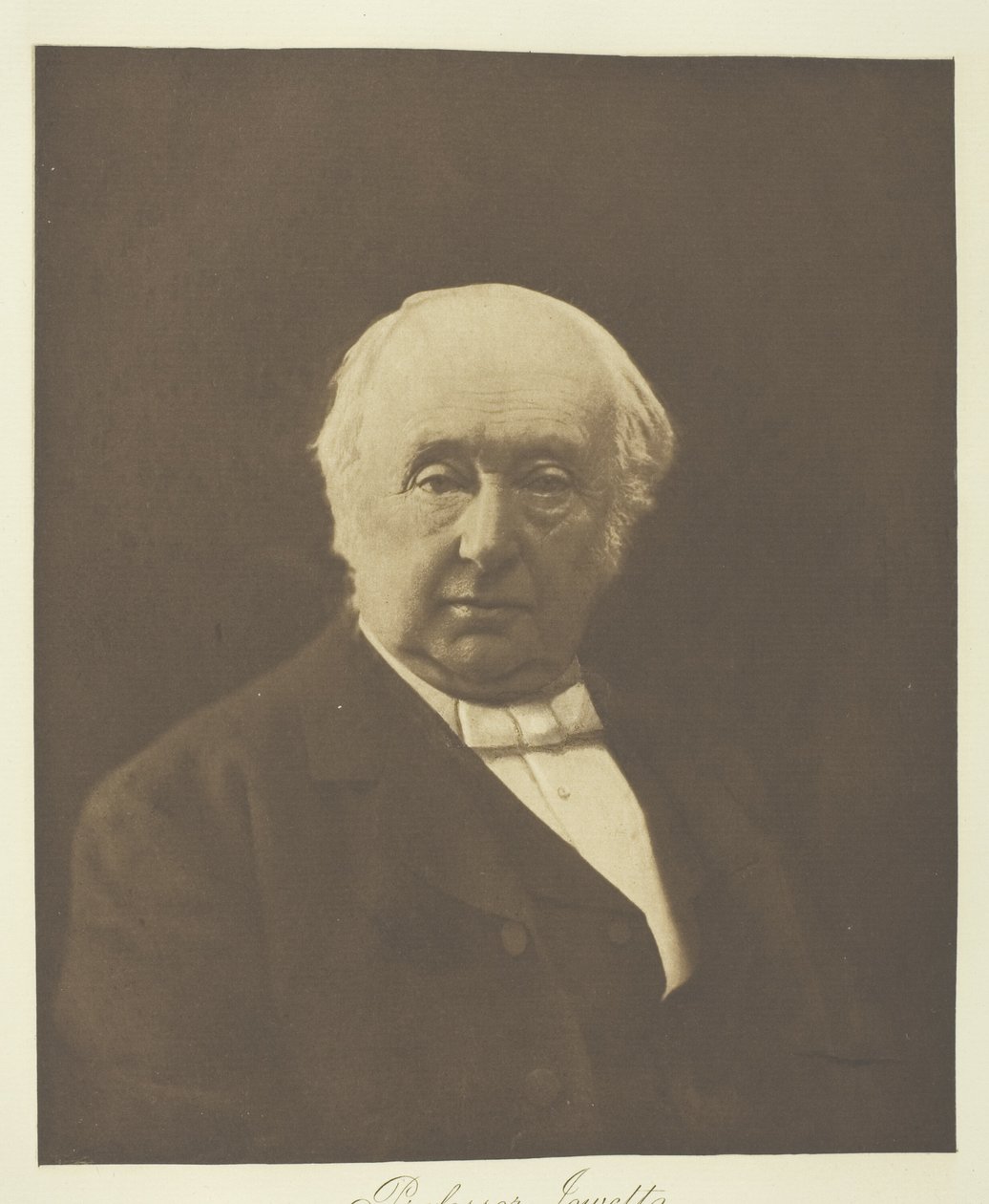 Erittäin kunnioitettava tohtori Jowett (Master of Balliol, Oxford) tekijältä Julia Margaret Cameron